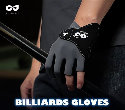 Finger Billiard Glove for Men & Women – Ice Silk Fabric, Breathable & Anti-Slip for Pool