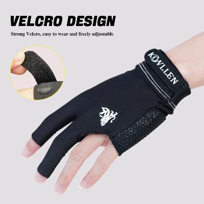 KONLLEN Billiards Gloves for Left Hand/Right Hand L/XL