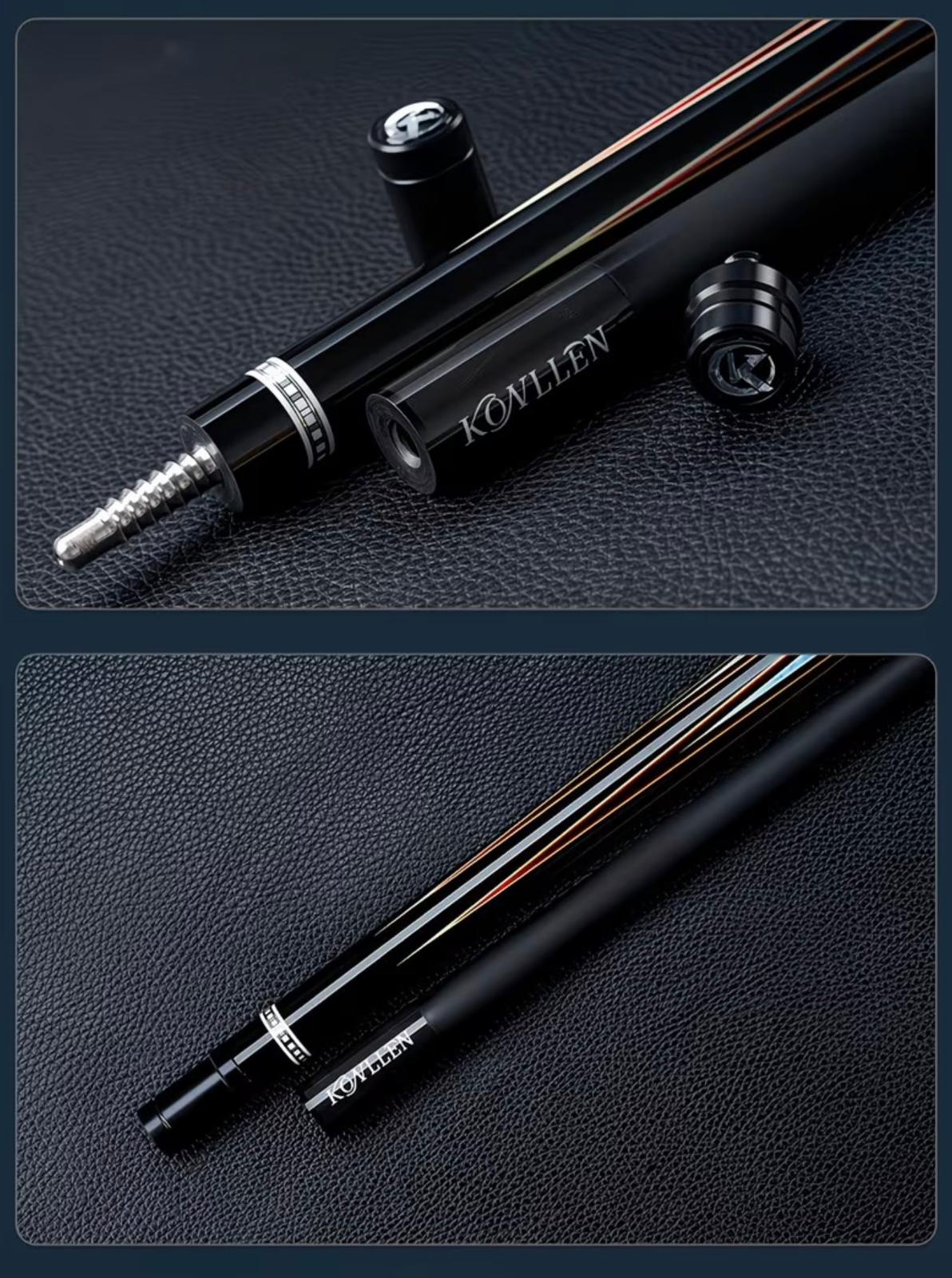Konllen Series 2.0 AK-08F Professional Pool Cue Set – 12.5mm Tip with Case, Extension & Accessories